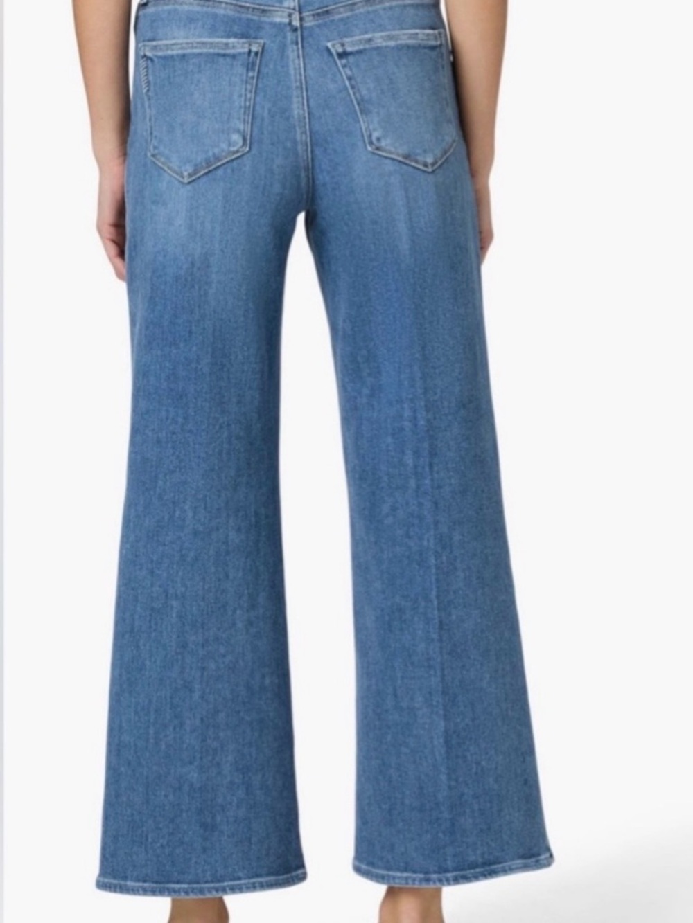 PAIGE Anessa Wide-Leg High-Rise Jeans - Picture 2 of 8